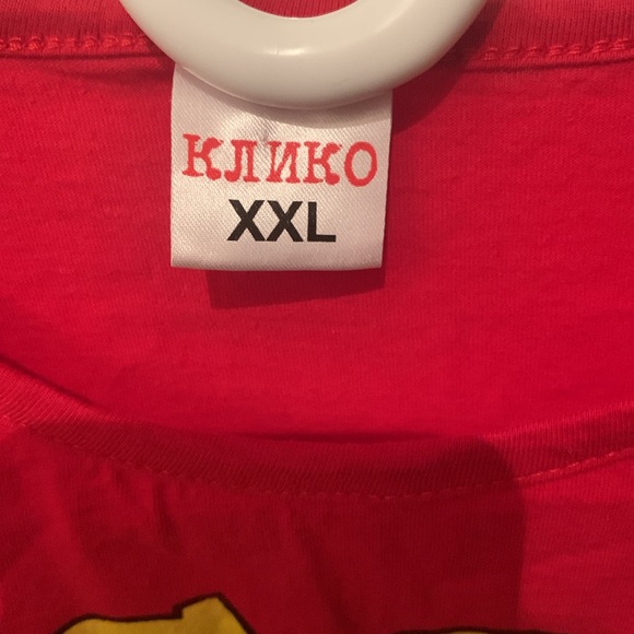 Incredible Kliko Authentic Russian CCCP Bright Red 100% Cotton Tshirt XXL 🔥🔥🔥 - Picture 3 of 6